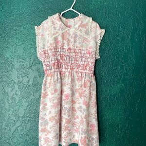 Polly Flinders 1970s floral dress